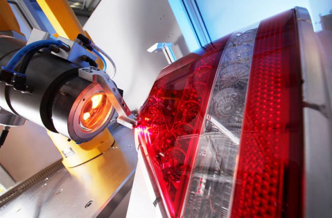 robot soldadura laser de faro